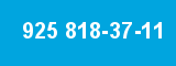 925 818-37-11 925 818-37-11
